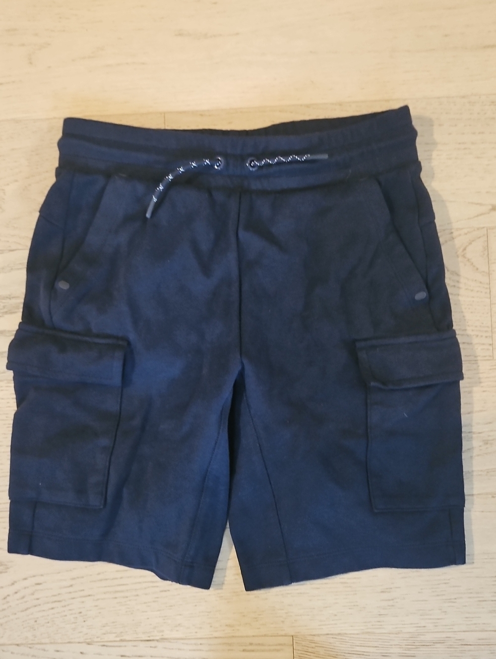 Boys GAP Navy Cargo Shorts with Drawstring